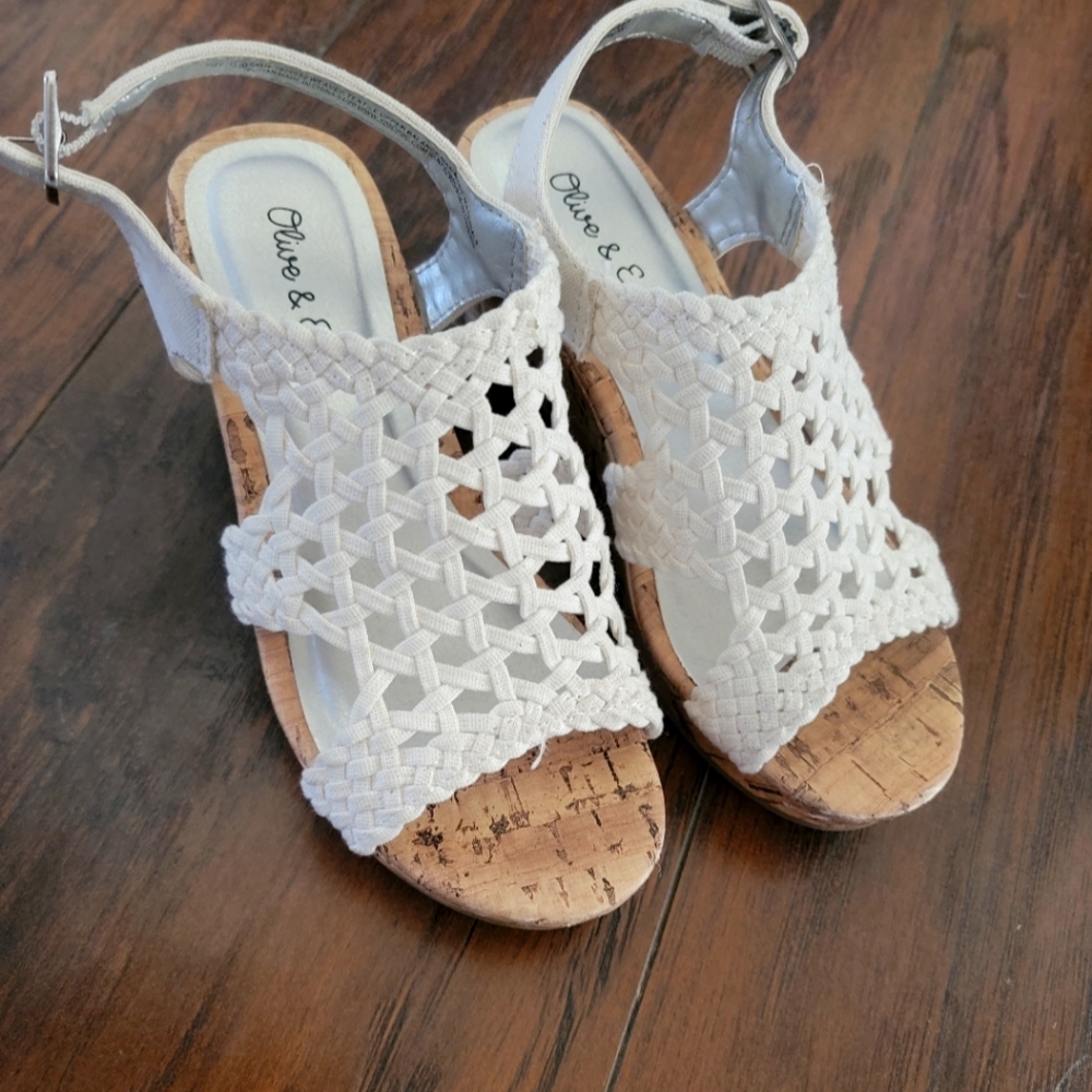 Kids size 13 wedge heel